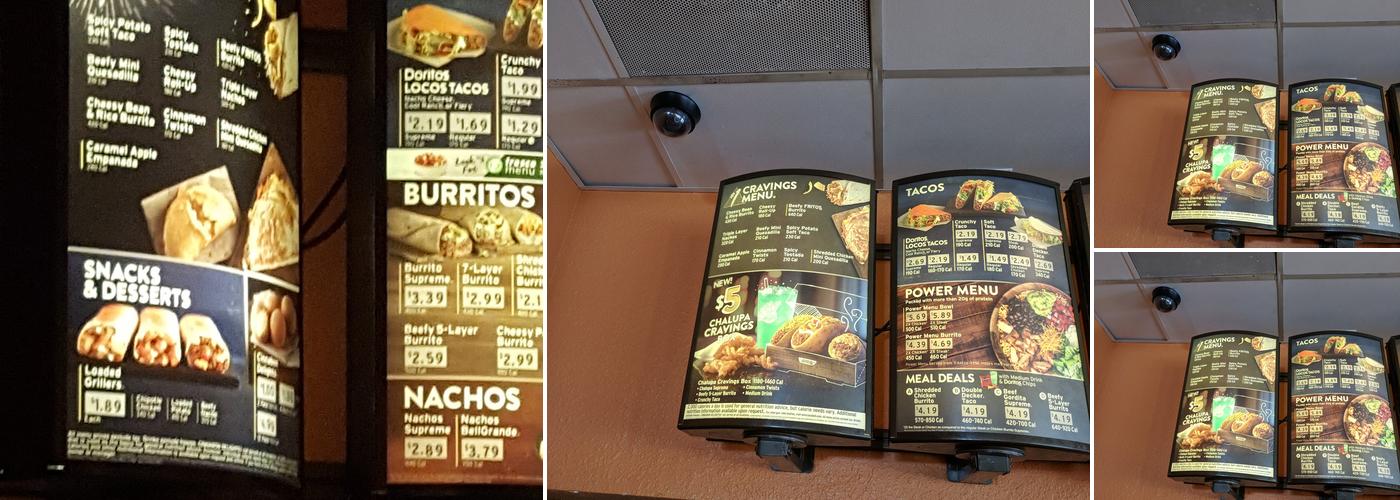 Taco Bell Menu
