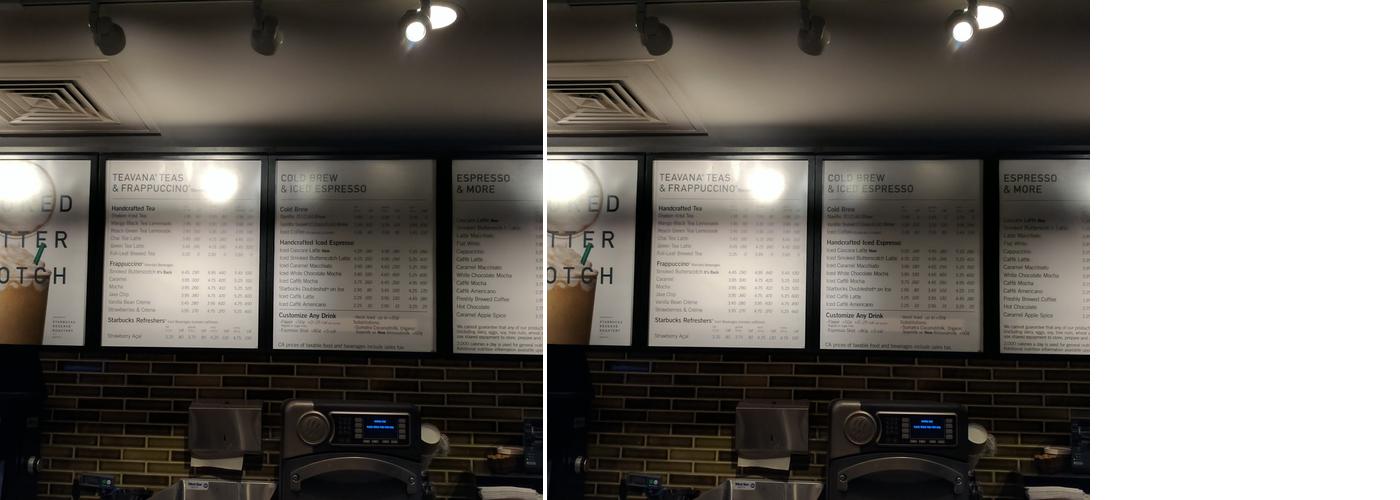 Starbucks Menu