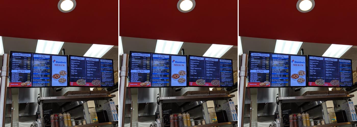 Domino's Pizza Menu