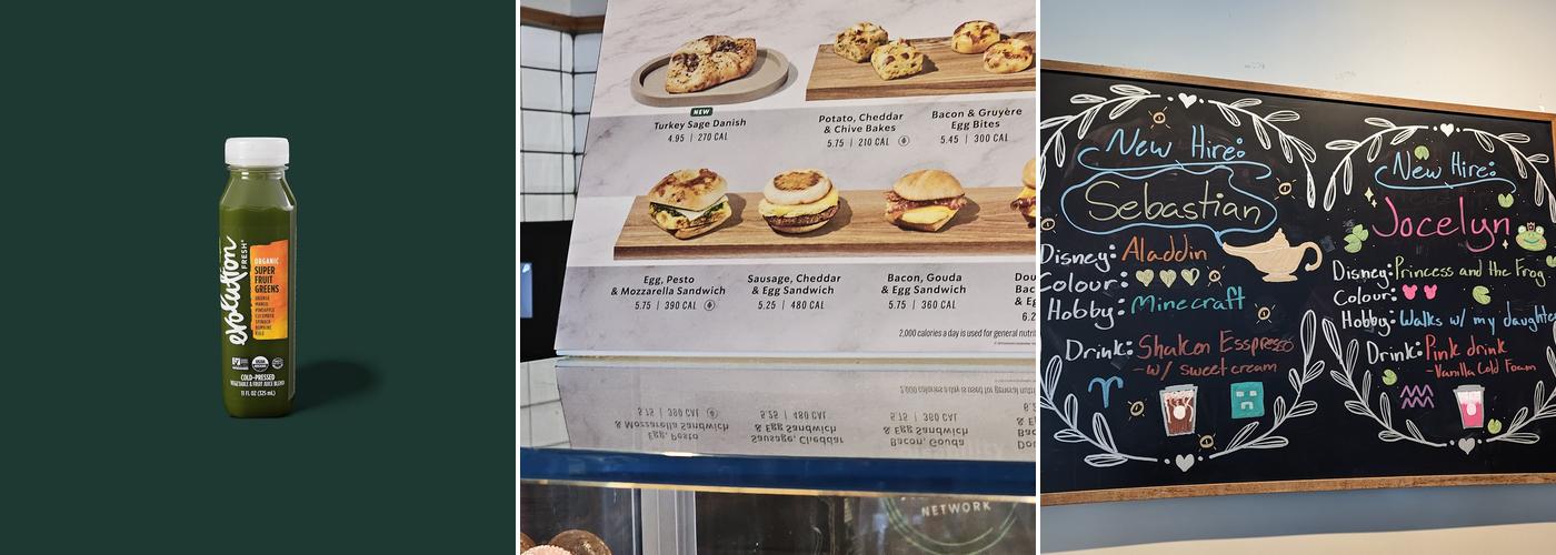 Starbucks Menu