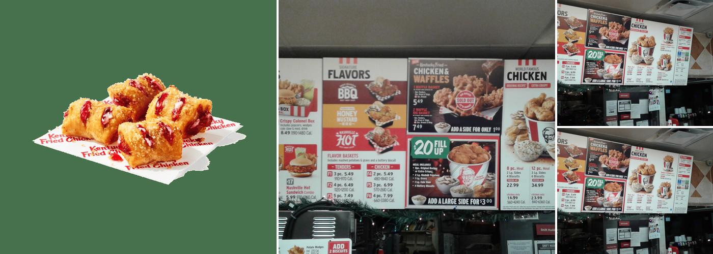 KFC Menu