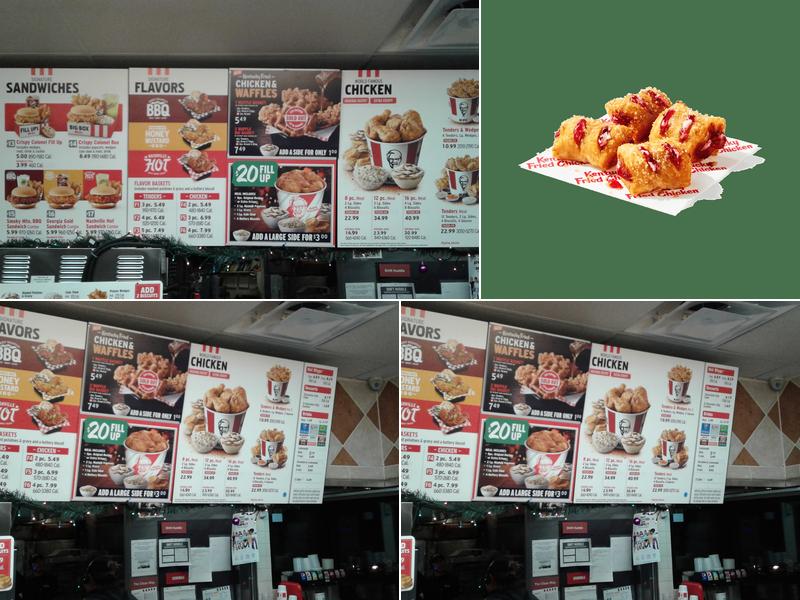 KFC Menu