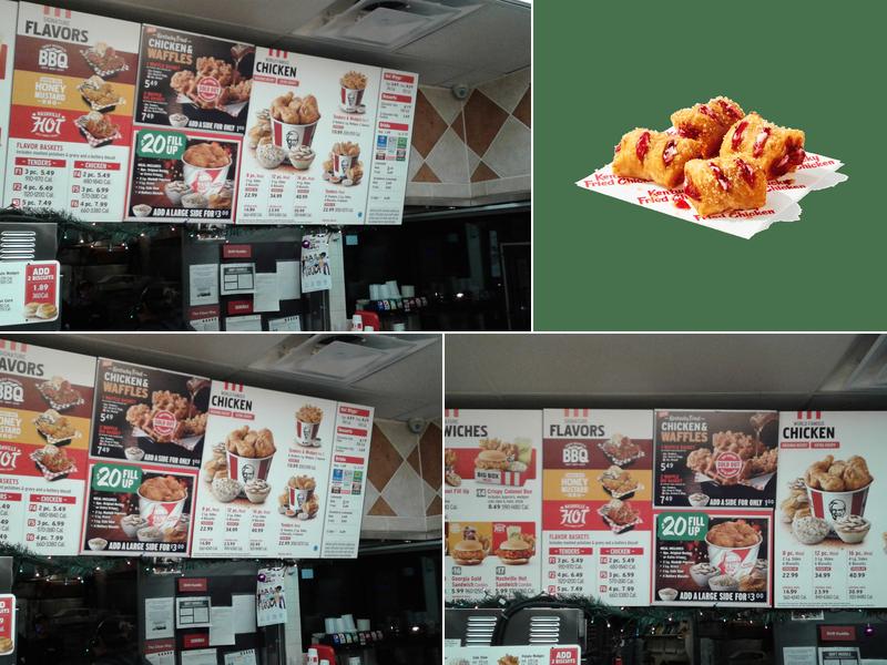 KFC Menu