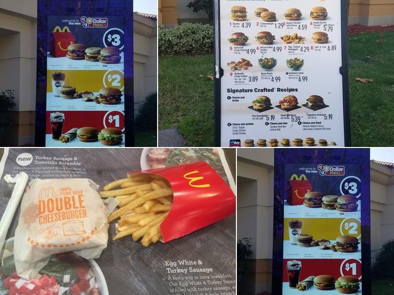 McDonald's Menu