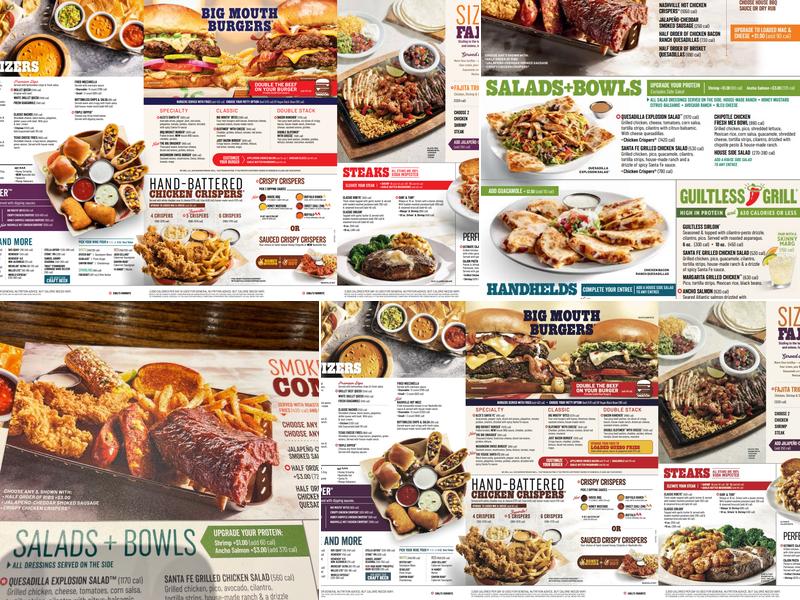 Chili's Grill & Bar Menu