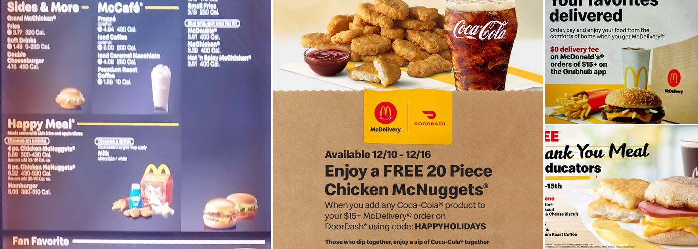 McDonald's Menu
