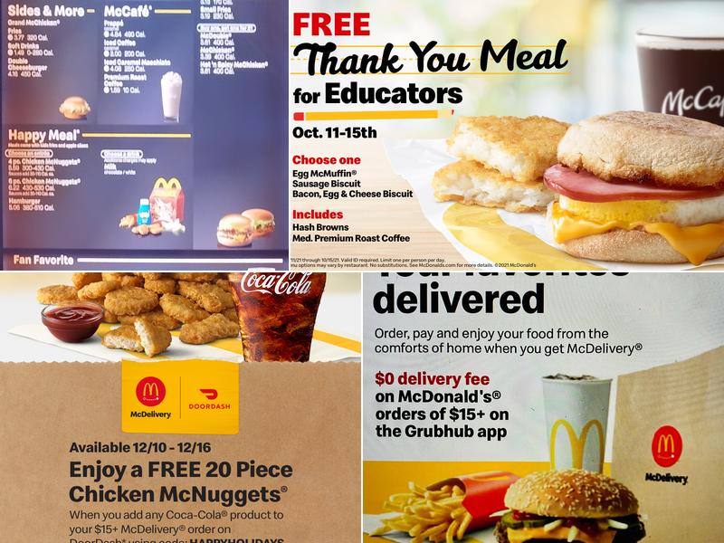 McDonald's Menu