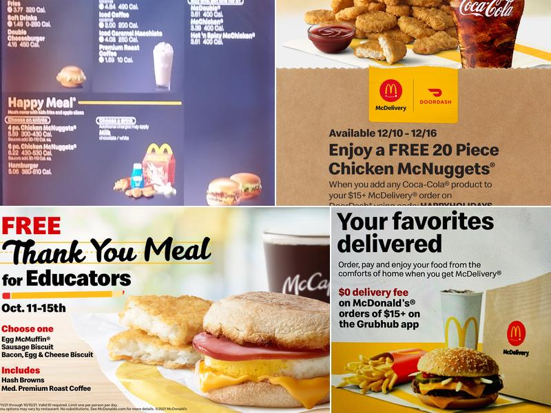 McDonald's Menu