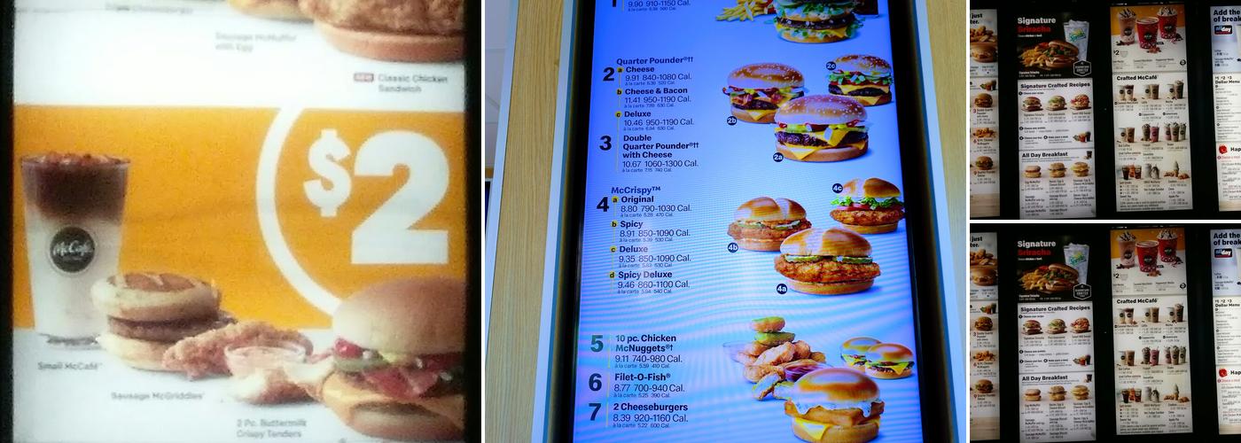 McDonald's Menu