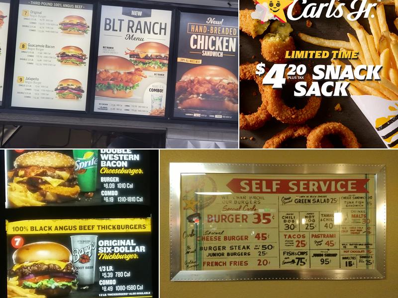 Carl’s Jr. Menu