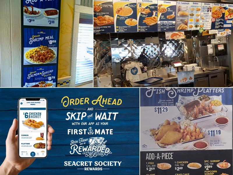 Long John Silver's Menu