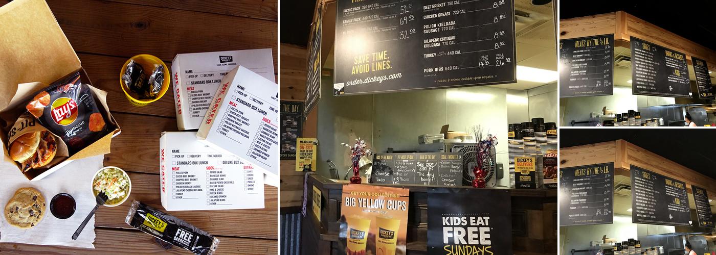 Dickey's Barbecue Pit Menu