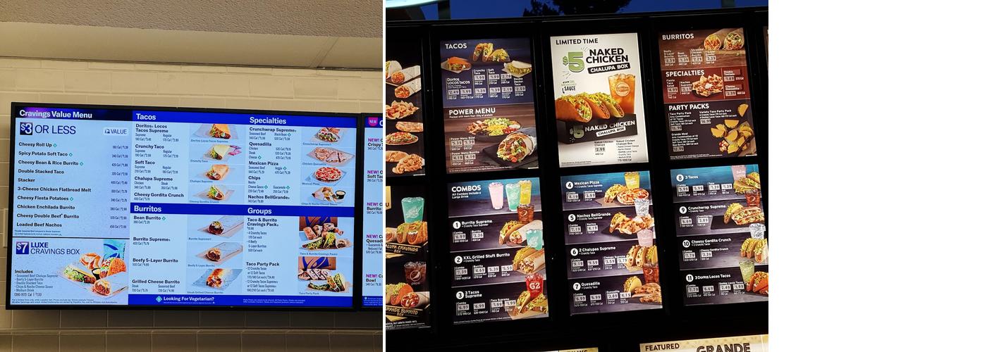 Taco Bell Menu