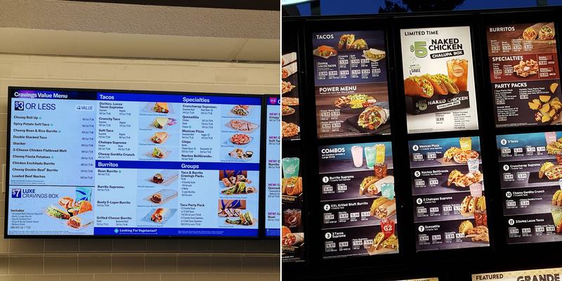 Taco Bell Menu