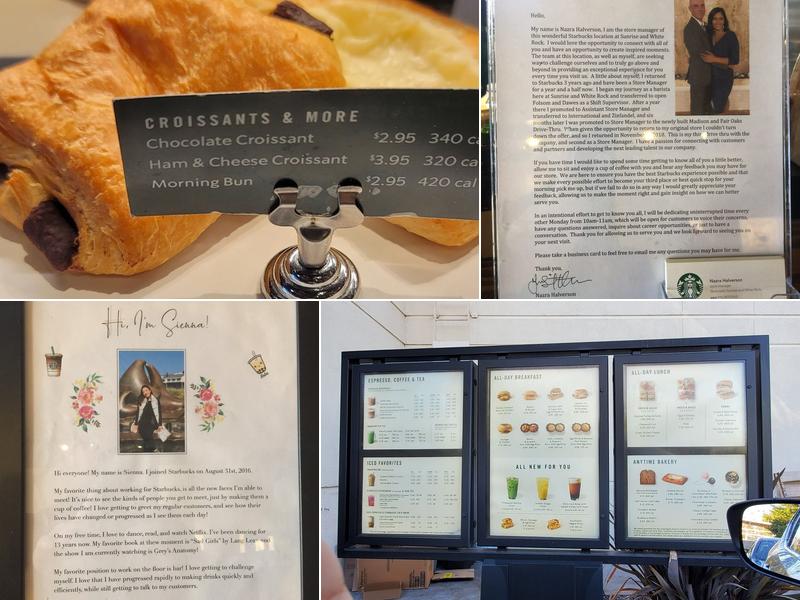 Starbucks Menu