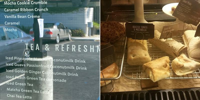 Starbucks Coffee Company Menu