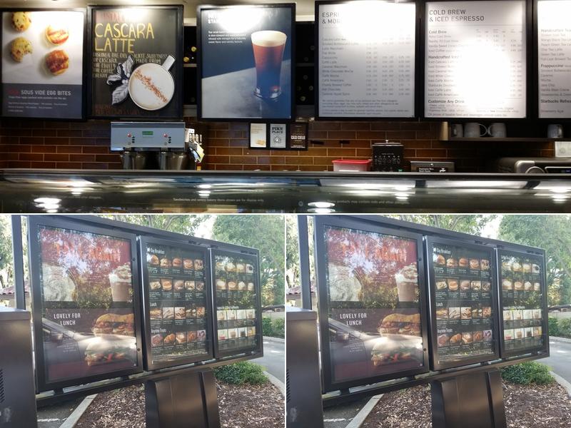 Starbucks Menu