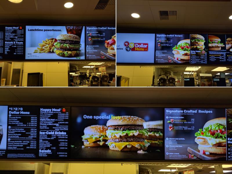McDonald's Menu