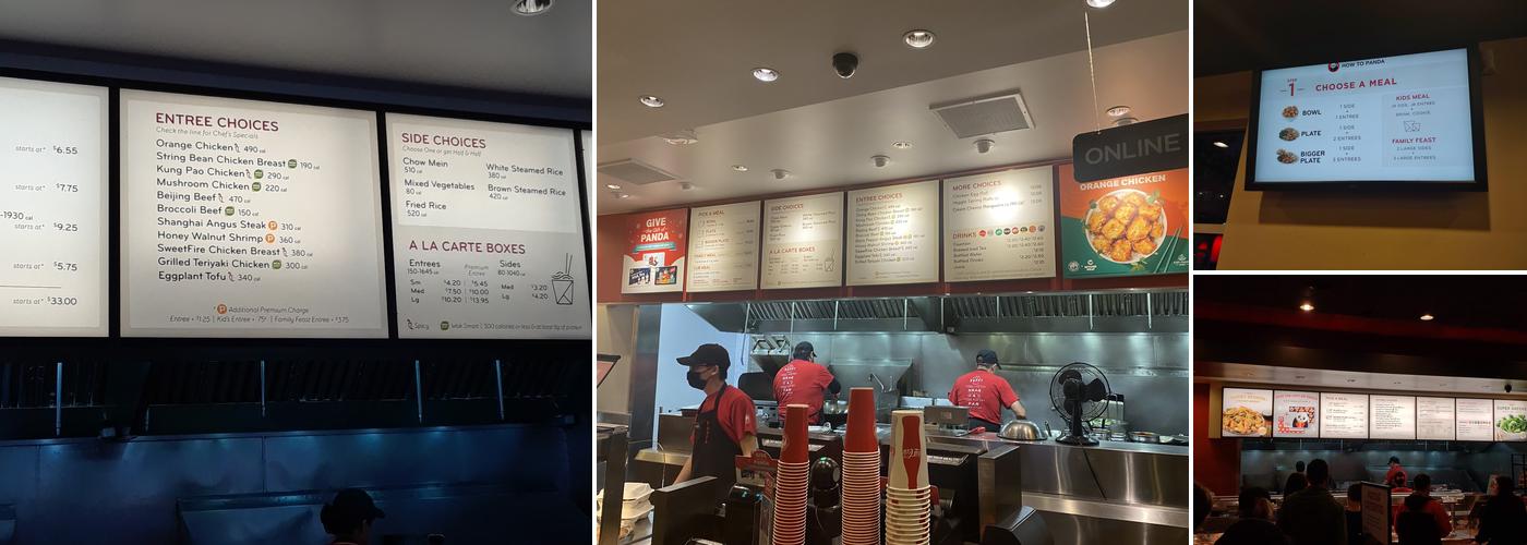 Panda Express Menu