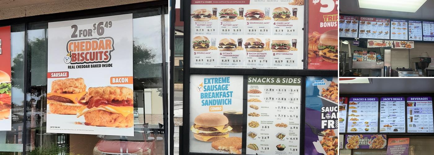 Jack In The Box Menu