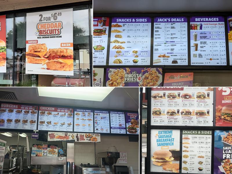 Jack In The Box Menu