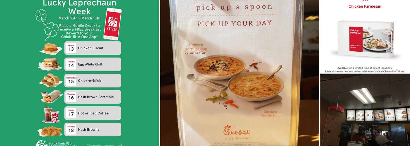 Chick-fil-A Menu