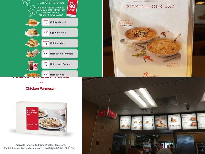 Chick-fil-A Menu
