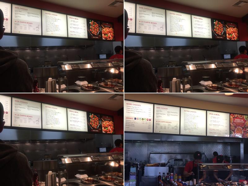 Panda Express Menu