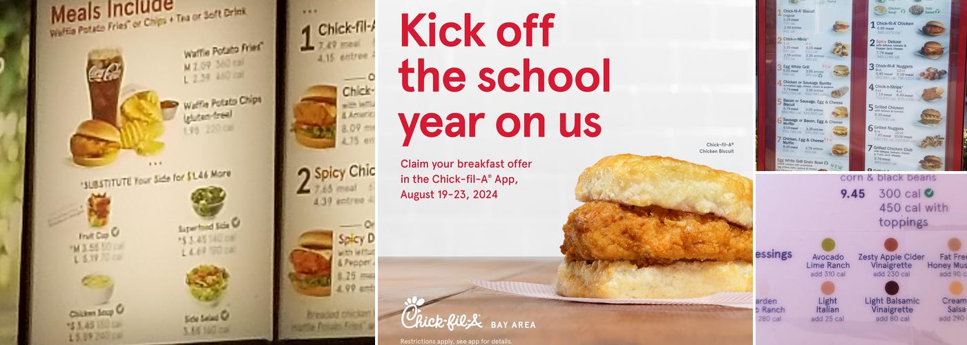 Chick-fil-A Menu