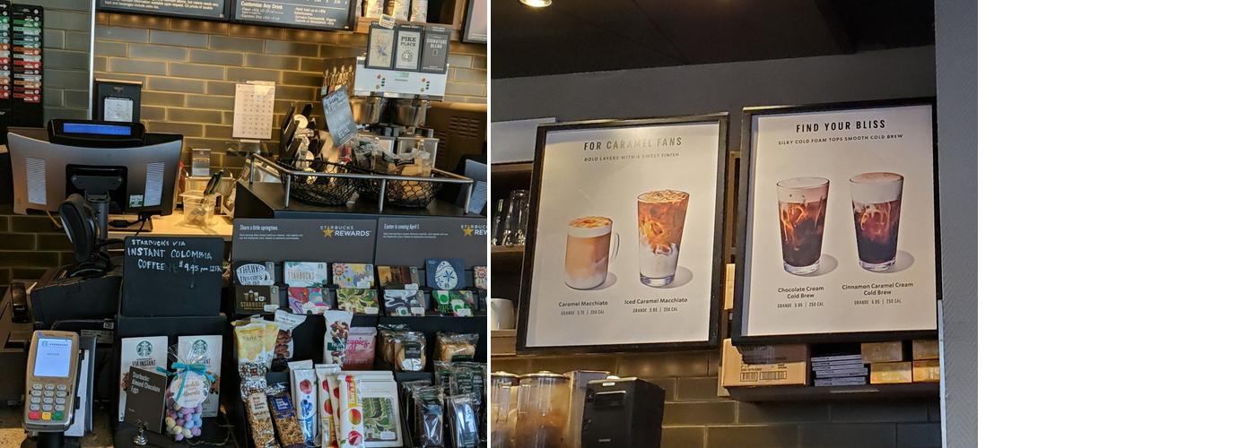 Starbucks Menu