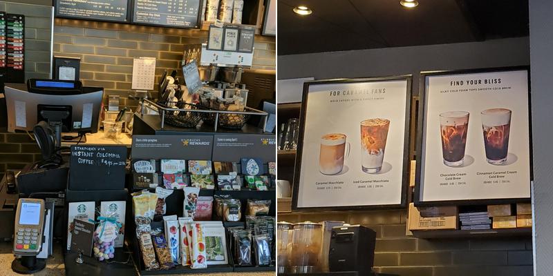 Starbucks Menu