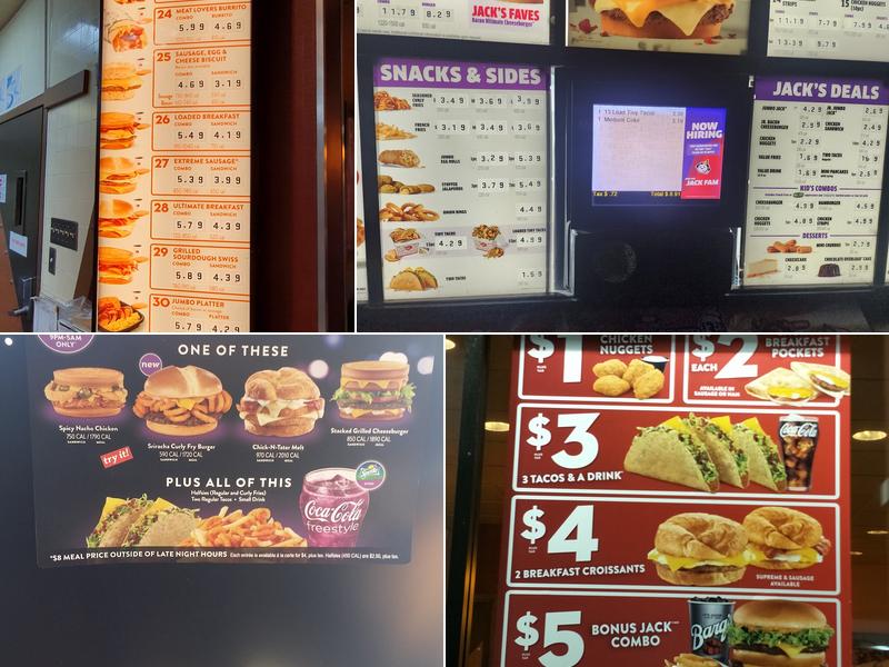 Jack In The Box Menu