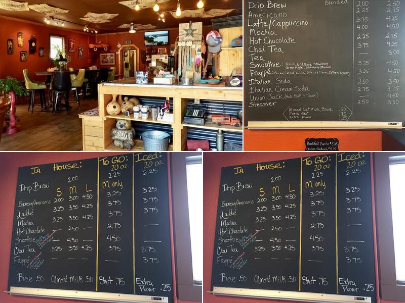 RattleTale Coffee & Such Menu