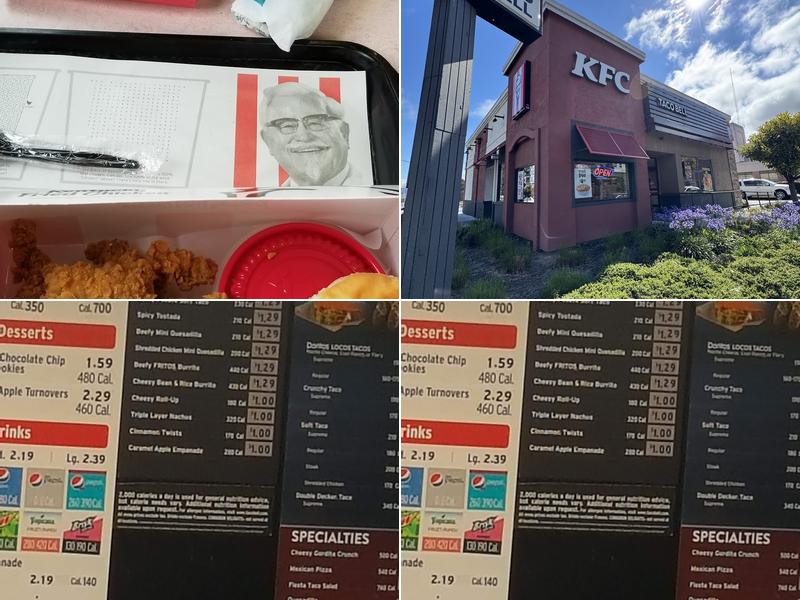 Taco Bell / KFC Menu