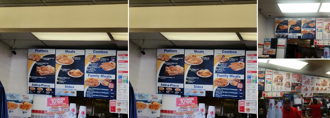 KFC Menu