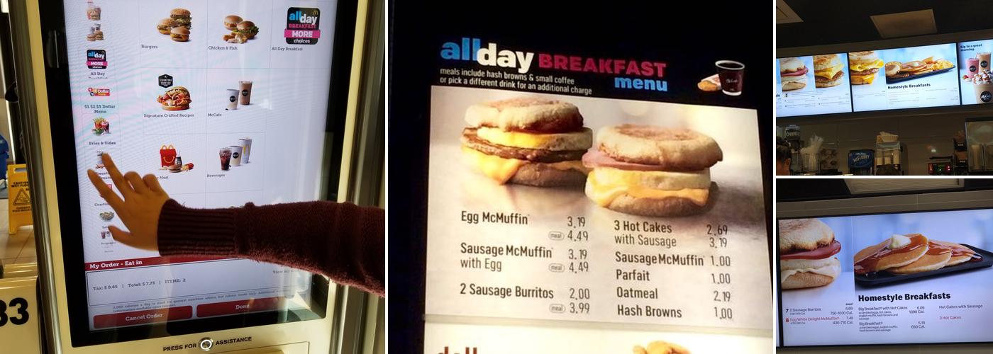 McDonald's Menu