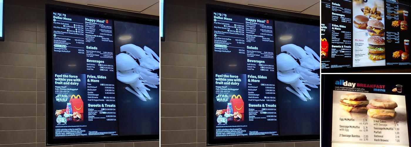 McDonald's Menu