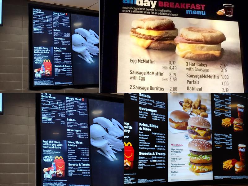 McDonald's Menu