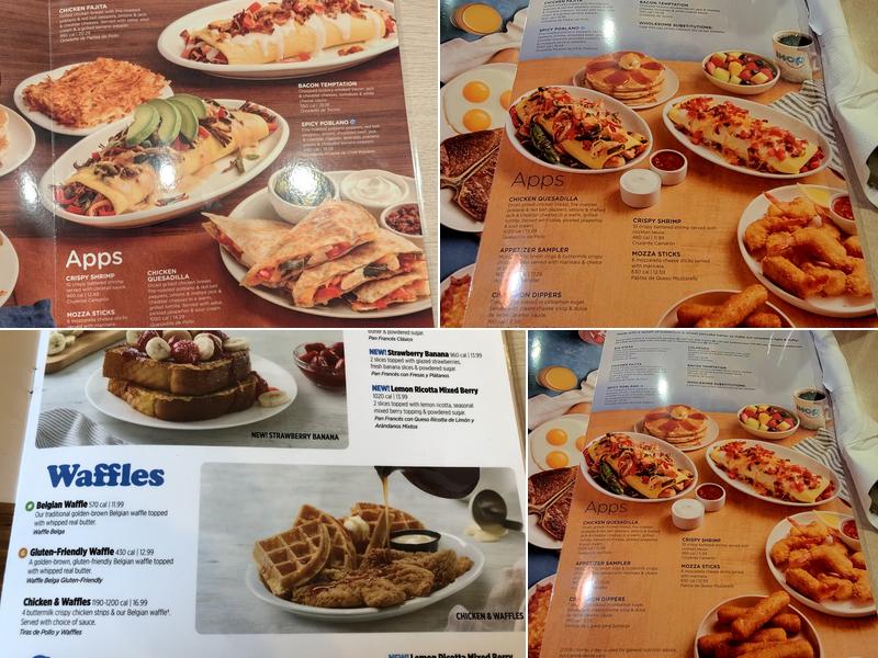 IHOP Menu