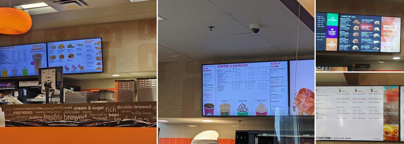 Dunkin' Menu
