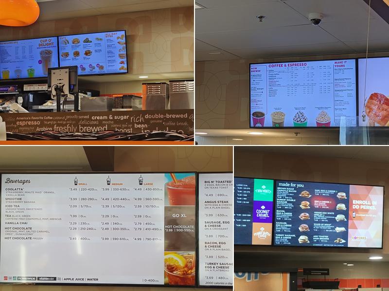 Dunkin' Menu