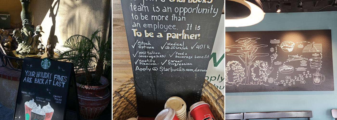 Starbucks Menu