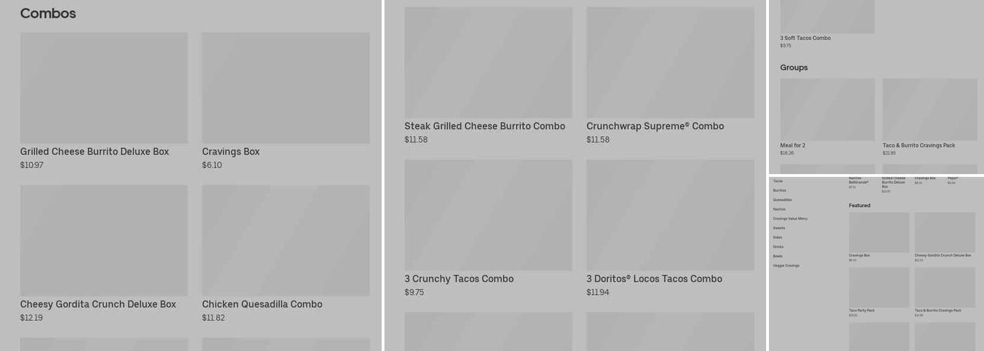 Taco Bell Menu