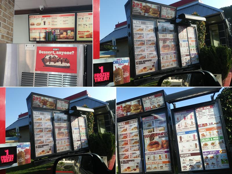 Burger King Menu