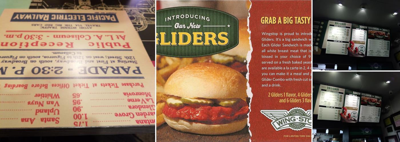 Wingstop Menu