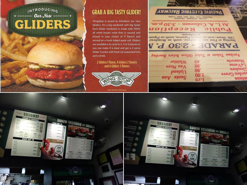 Wingstop Menu
