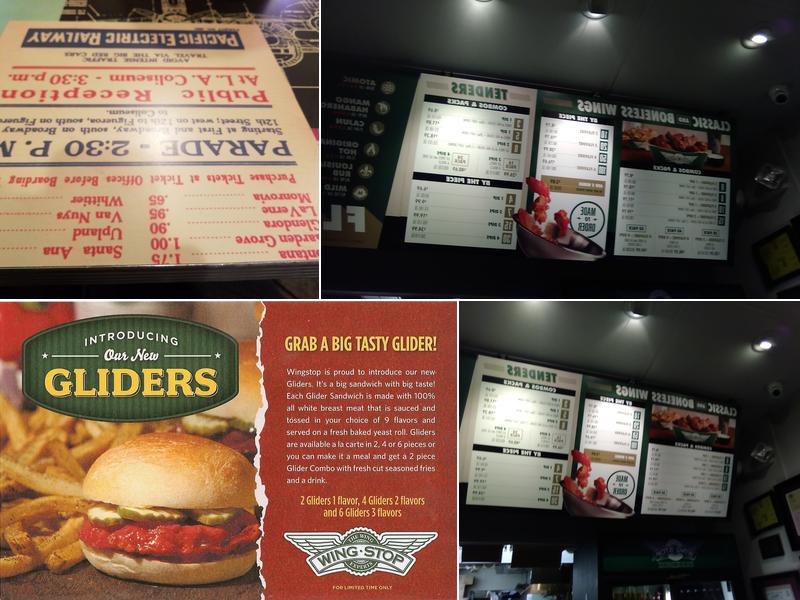 Wingstop Menu