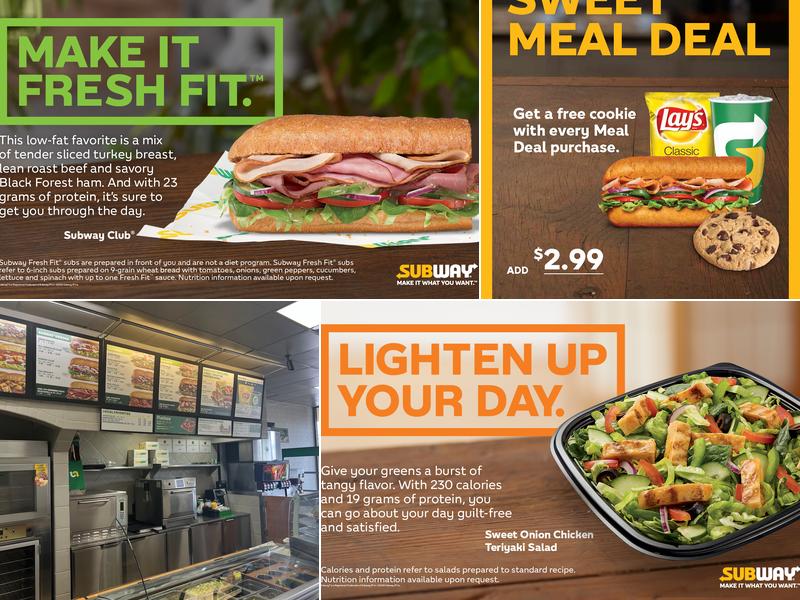 Subway Menu