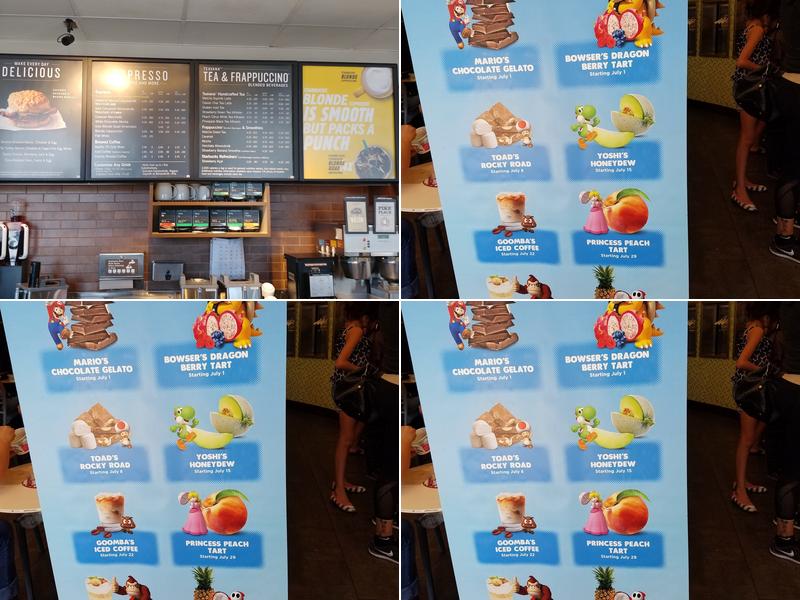 Starbucks Menu