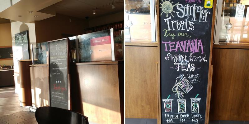 Starbucks Menu
